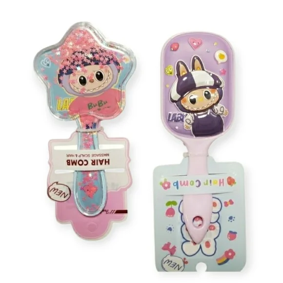 LaBuBu Kids Hair Paddle Brush Receive 8 Total - Picture 2 of 3